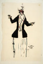 Design for Jacket and Waistcoat, Plate 2, Book 4, illustration from 