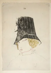 Design for a Hat, Plate 4, Illustration from 