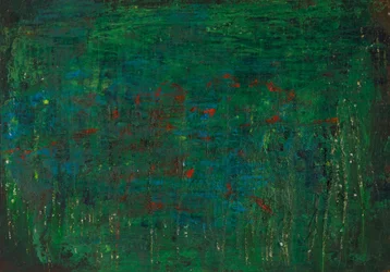 Deep Green Abstract