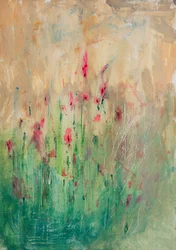 Vibrant Floral Abstract