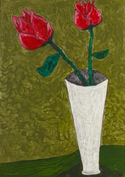 Vibrant Red Roses