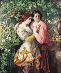 Rosalind and Celia, c.1845