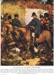 The Meeting of Wellington and Blucher, c.1940s