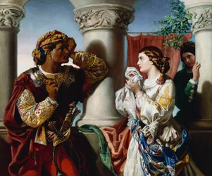 Othello and Desdemona