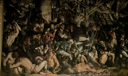 The Death of Nelson (detail)
