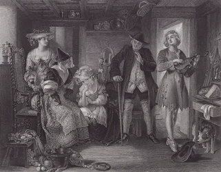 A Scene from "Midas"