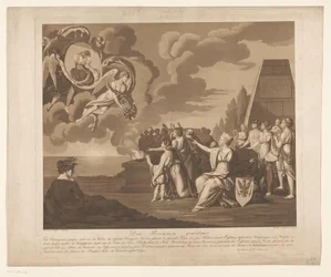 Allegory of the Marriage (probably) of Frederick William III of Prussia with Louise of Mecklenburg-Strelitz, 1793