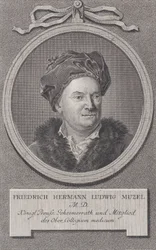 Portrait of Friedrich Ludwig Hermann Muzel