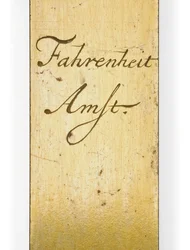Signed Thermometer Scale