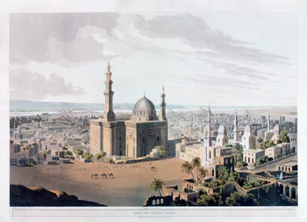 View of Grand Cairo, Egypt
