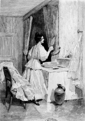 Eugénie Grandet in her dressing room - in 