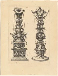 Two Candelabrum Designs