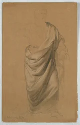 Drapery Study for 