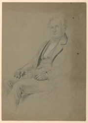 Man Seated, 1860