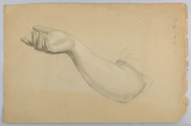 Study for "A Lesson in Charity", 1850