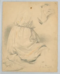 Study for "Communion of the Sick", 1846