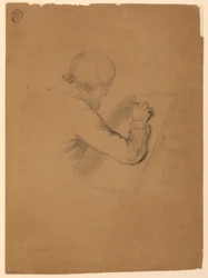 Study for "Communion of the Sick", 1844-45