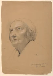 Study for "Communion of the Sick", 1844