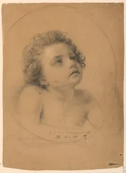 Study for "Communion of the Sick", 1845