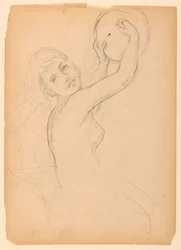 Drawing, Study for the National Academy, 1887