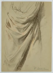 Study for "Tribute Money", 1852