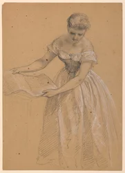 Woman Standing, 1860