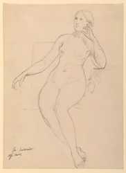Female Nude Seated
