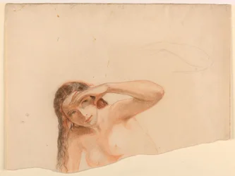 Female Nude with Left Hand