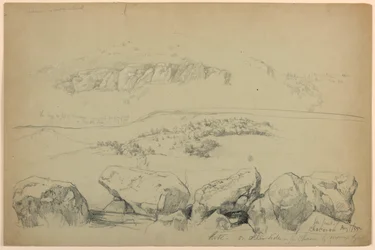 In Front of Mount Chocorua, New Hampshire