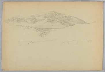 Landscape Sketch, Mount Desert, Maine