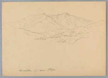 Mt. Mansfield from Near Stowe, Vermont