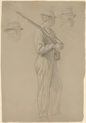 Recruit; Two Studies of Heads