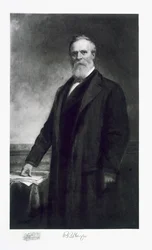 Rutherford B. Hayes, 19th President of the United States of America, pub. 1901