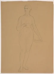 Standing Female Nude