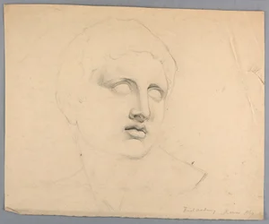 Study of Mark Anthony from a Statue