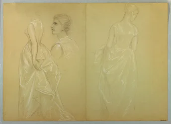 Study of Mrs. Winthrop for 