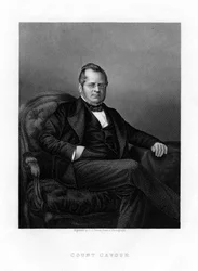 Count Camillo Benso di Cavour, Italian politician, 19th century