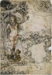 Fortuna with Sail as Shield Bearer