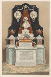 Memorial to Ann Tolson also to Caleb Cotesworth and Susannah, his Wife from Isleworth Church