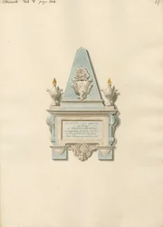 Memorial to Edward Crisp from Chiswick Church