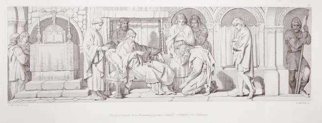 Harold, Returned from Normandy, Presents Himself to Edward the Confessor