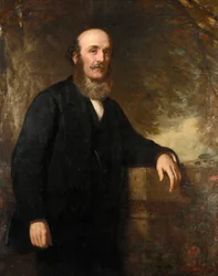 Portrait of Peter Denny, Shipbuilder and Shipowner of Dumbarton, Scotland