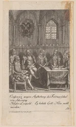 Plate 1 from the Series "Brandenburg History"