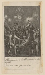 Plate 5 from the series "Fashion Follies"