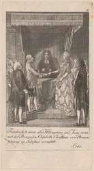 Sheet 9 from the series “Brandenburg History”