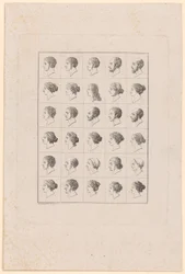 Thirty Physiognomic Heads