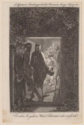 Herrmann Surprises Julchen with Prince Moritz in the Garden House