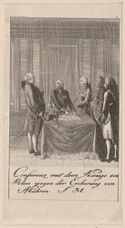 Conference with the King of Poland Regarding the Conquest of Moravia