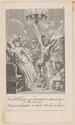 Remarkable Masquerade of Charles VI of France, Plate 2 of the Series “Ancient, Medieval and Modern History”