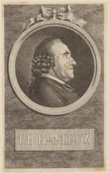 Portrait of Johannes Bernhard Basedow